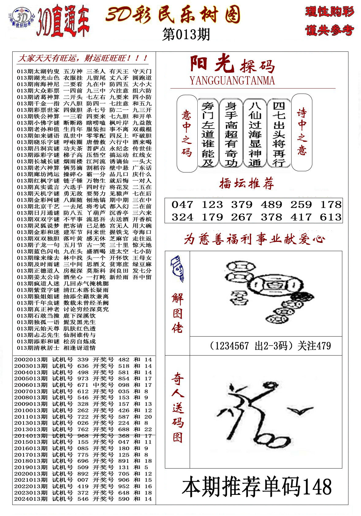 3D彩民乐树图